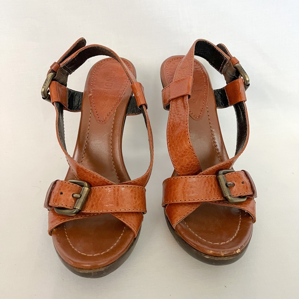FENDI leather slingback sandals size EU36 - Picture 2 of 5
